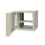 EMITER EM/AH6512 armario de red de pared 12U, 600×550×635 mm, puerta de cristal