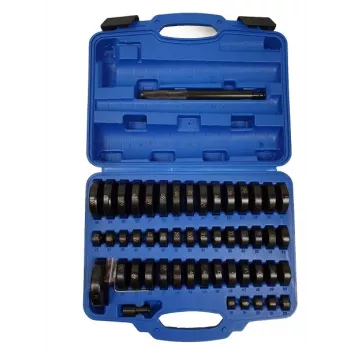 EXTRACTOR DE CASQUILLOS ADAPTADOR DE PRESIÓN 52 piezas 18-74mm PLATEADO