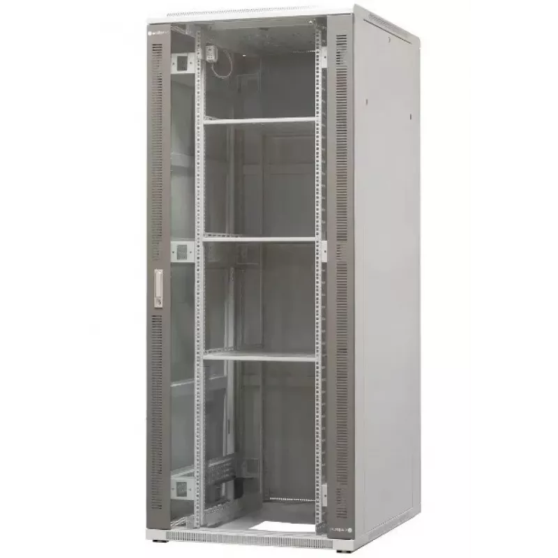 EMITER EM/SH05D-8042 rack de servidor independiente 42U 800x1000x1980mm puerta de cristal/acero negra