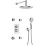 DEANTE Set de ducha termostático empotrado con sistema BOX - con cabezal de ducha