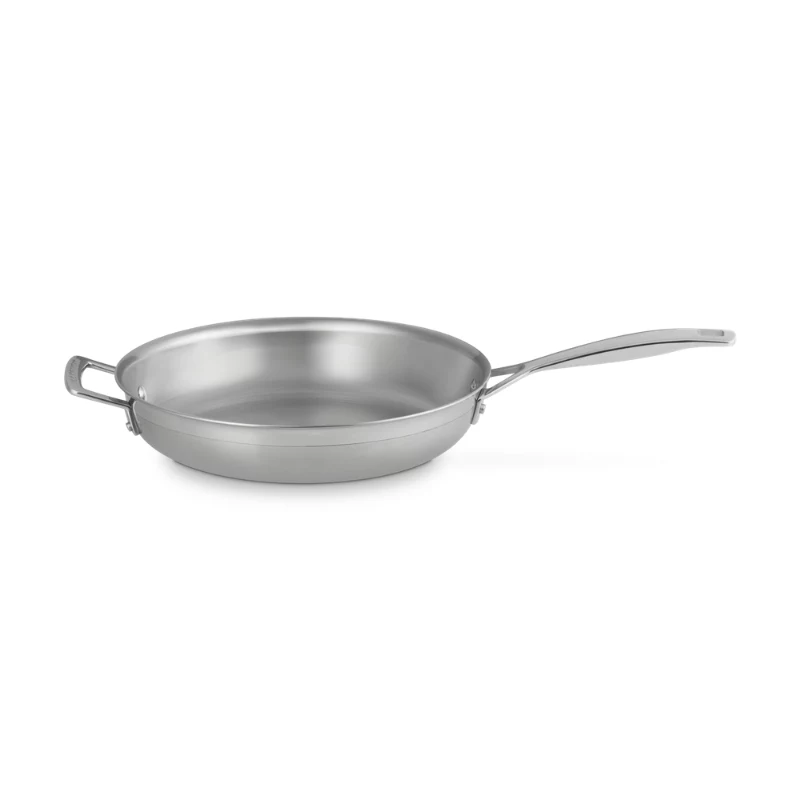 LE CREUSET Sartén de acero inoxidable de 3 capas sin recubrimiento Ø28cm