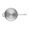 LE CREUSET Sartén de acero inoxidable de 3 capas sin recubrimiento Ø28cm
