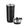 LE CREUSET vaso térmico ON THE GO 350 ml negro mate