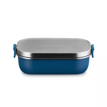 LE CREUSET fiambrera ON THE GO 900 ml azul