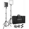 Nanlite LUMIPAD 25 2KIT kit de paneles LED bi-color con soportes y bolsa