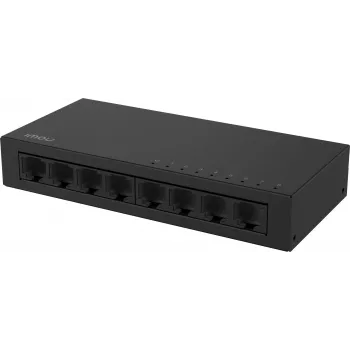 IMOU SF108 switch de escritorio Fast Ethernet no gestionado de 8 puertos, carcasa de metal, 10/100 Mbps, Plug and Play