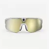 BleeqUp Ranger Gafas con cámara deportiva AI blancas