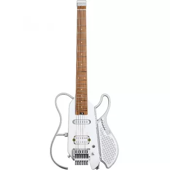 DONNER-HUSH-X-LIVE-WHITE - Guitarra eléctrica con altavoz incorporado