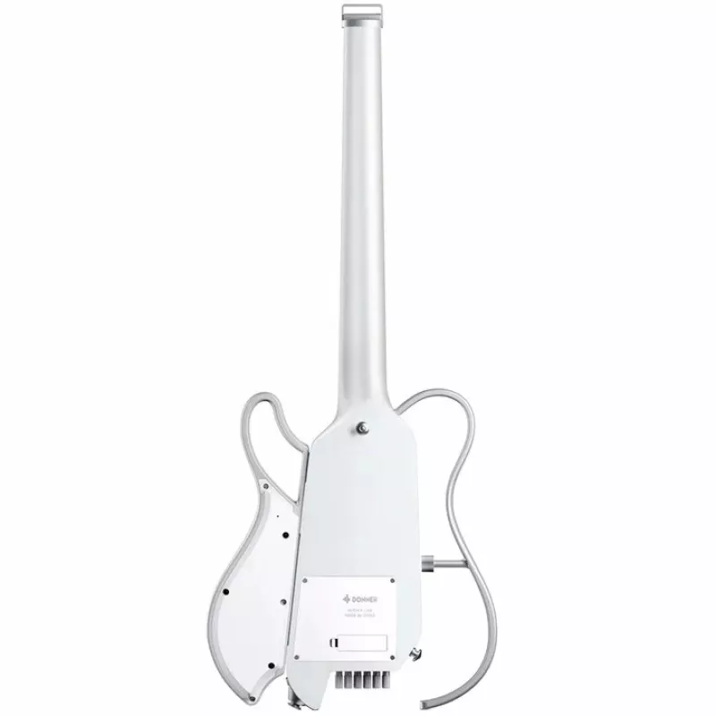 DONNER-HUSH-X-LIVE-WHITE - Guitarra eléctrica con altavoz incorporado