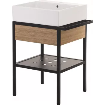 DEANTE Lavabo de pie con lavabo y cajón - 56,5x50 cm