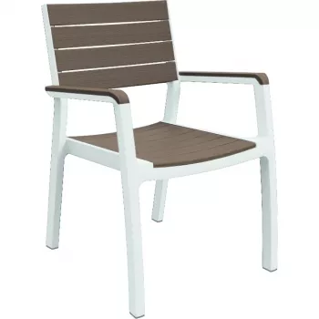 KETER Harmony Sillón blanco/beige