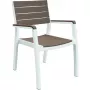 KETER Harmony Sillón blanco/beige