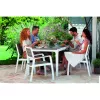 KETER Harmony Sillón blanco/beige