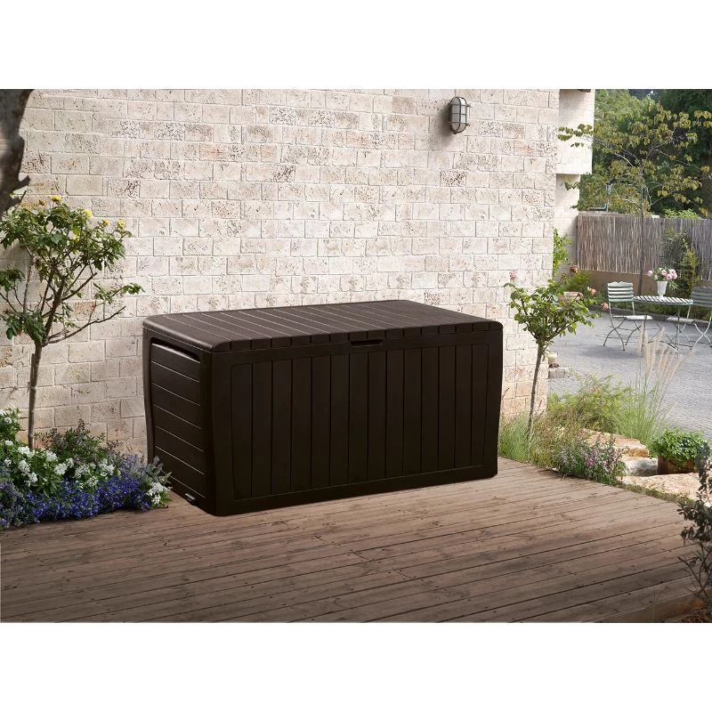 KETER Marvel Plus caja de almacenamiento 270L marrón