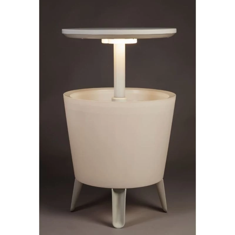 KETER nevera iluminada blanca