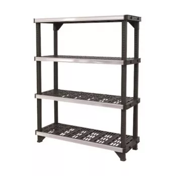 KETER estantería 4 niveles Fused 122,1x45,7x152,4cm negra
