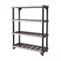KETER estantería 4 niveles Fused 122,1x45,7x152,4cm negra