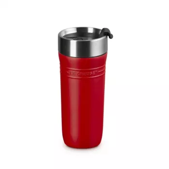 LE CREUSET vaso térmico ON THE GO 350 ml rojo