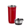 LE CREUSET vaso térmico ON THE GO 350 ml rojo