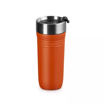 LE CREUSET vaso térmico ON THE GO 350 ml naranja