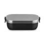 LE CREUSET fiambrera ON THE GO 900ml negro mate
