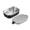 LE CREUSET fiambrera ON THE GO 900ml negro mate