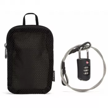Pacsafe Prosafe 1000 Candado de combinación con cable de acero