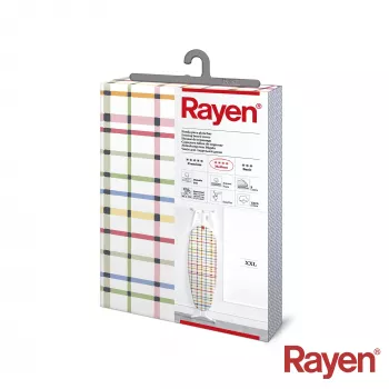RAYEN Funda de tabla de planchar tejido Medium XXL Easyclip 150x55cm