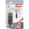 RAYEN 01083003 Filtro de agua de grifo ajustable – cerámica multifase, carbón activo y algodón PP, instalación sin herramientas, ajuste universal
