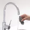 RAYEN 01083003 Filtro de agua de grifo ajustable – cerámica multifase, carbón activo y algodón PP, instalación sin herramientas, ajuste universal