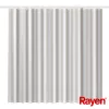 RAYEN Cortina de ducha 180x200cm blanco/beige, PEVA