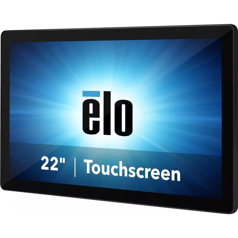 Elo Touch Solutions Elo I-Series 2.0 ESY22i3 - Todo en uno - Core i3 8100T / 3,1 GHz - RAM 8 GB - SSD 128 GB - UHD Graphics 630 - GigE - WLAN: 802.11a/b/g/n/ac, Bluetooth 5.0 - Win 10 IoT Enterprise LTSC 64-bit - Monitor: LED 54,6 cm (21,5