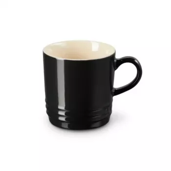 LE CREUSET Taza de gres 350 ml negro