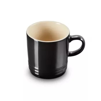 LE CREUSET Taza de gres 350 ml negro