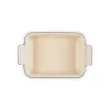 Le Creuset Fuente rectangular Heritage gres 19x14cm / 1,1L negro