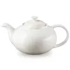 LE CREUSET Tetera de gres 1,3L blanco