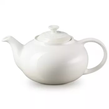 LE CREUSET Tetera de gres 1,3L blanco