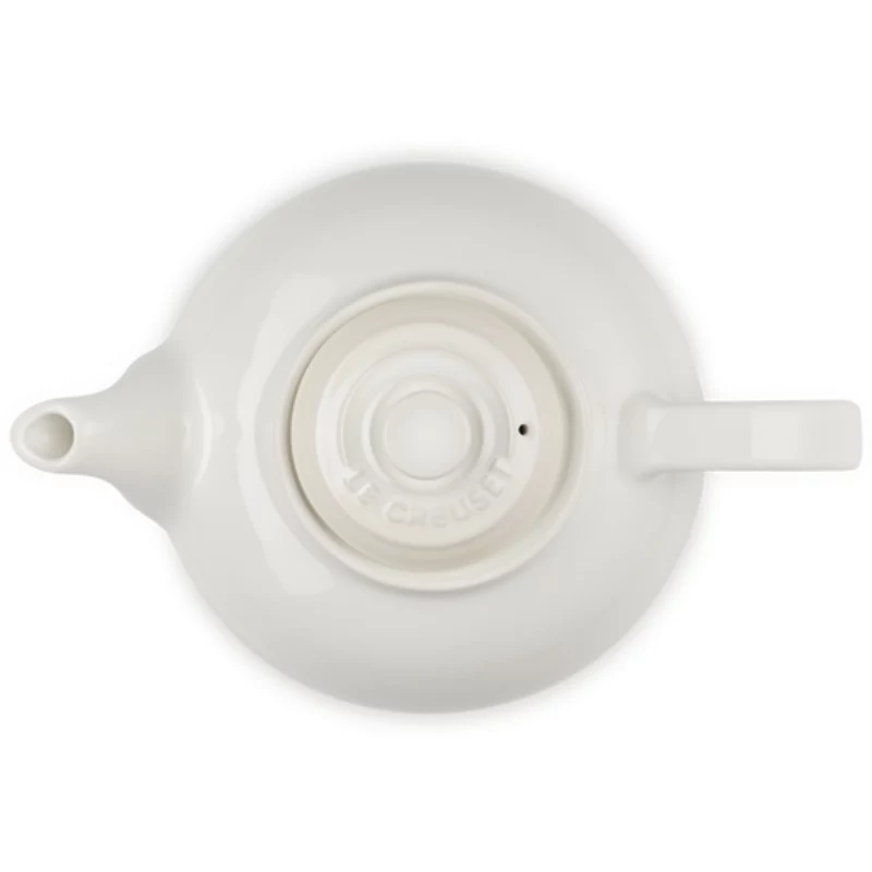 LE CREUSET Tetera de gres 1,3L blanco