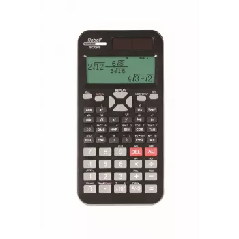 Rebell SC2060S calculadora científica, pantalla de matriz de puntos, 252 funciones