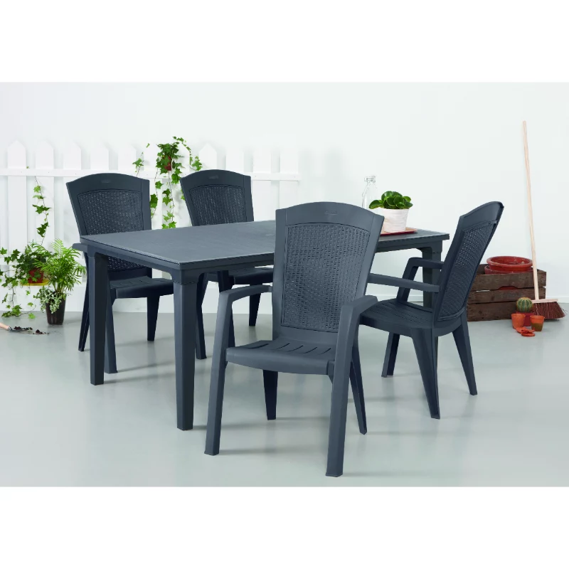 KETER silla de jardín Minnesota gris