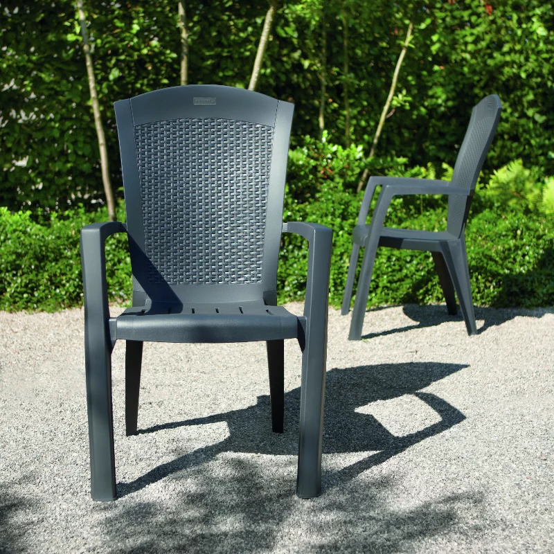 KETER silla de jardín Minnesota gris