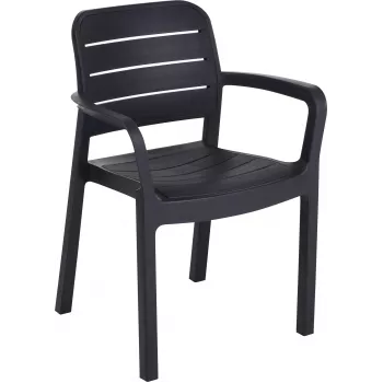 KETER silla de jardín Tisara gris