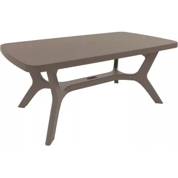 Keter Baltimore mesa de jardín beige 29202808587
