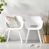 KETER sillas de jardín 2 uds. Akola blanco