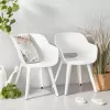 KETER sillas de jardín 2 uds. Akola blanco