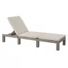 KETER tumbona Jaipur con cojín beige