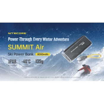 Batería externa Nitecore Summit Air 8000mAh