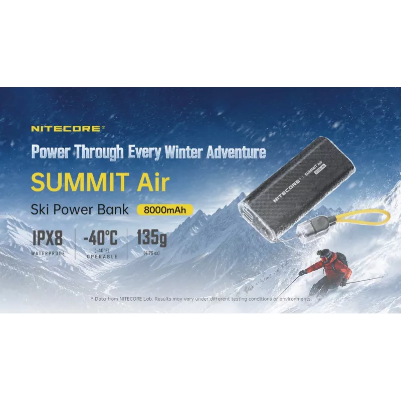 Batería externa Nitecore Summit Air 8000mAh