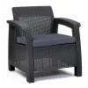 Sillas de jardín KETER Corfu Duo Set gris