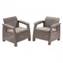 Sillas de jardín KETER Corfu Duo Set beige